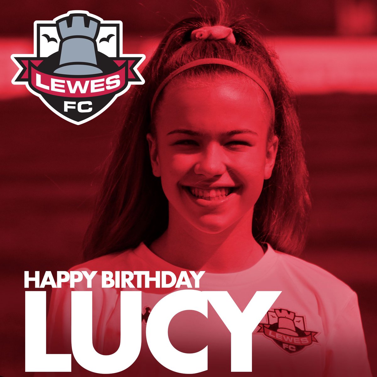 Wishing Lucy <a href="/lucyplumb4/">lucyplumb</a> a very Happy Birthday from all the U18s. 🔴⚫️🔴🎂