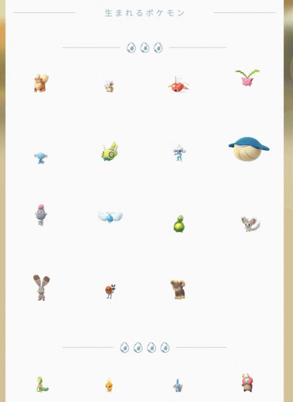 ポケモンgo攻略 みんポケ 入手したタマゴの中身のレア度が分かるようになりました 現在テスト中のため一部のユーザーにのみ表示されています 今回のテストでタマゴのラインナップには特に変更はないようです T Co Wnqgw6ctbd ポケモンgo