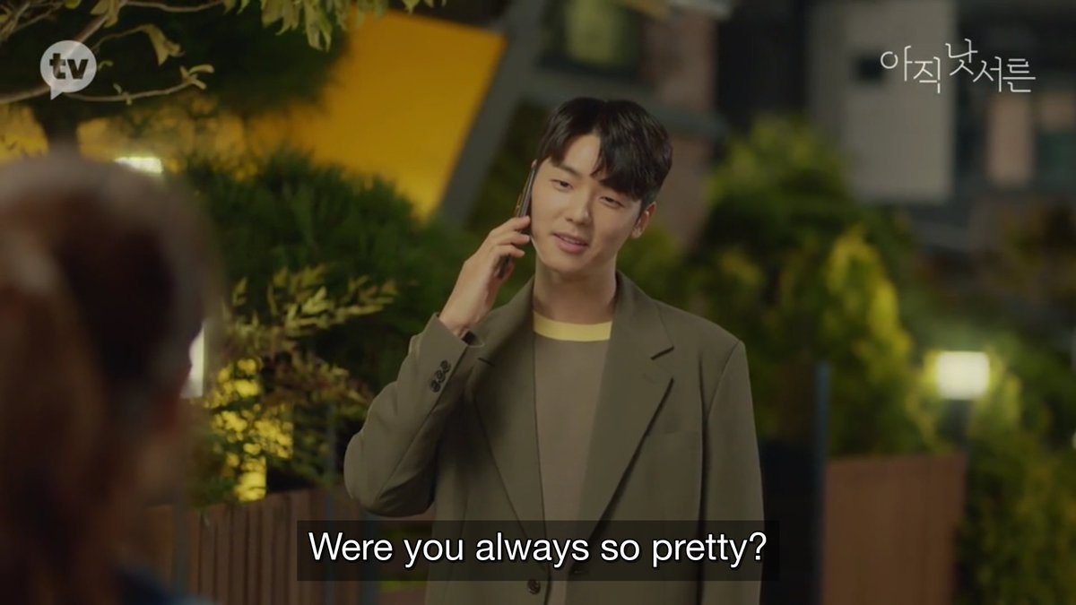 namjhyuns's tweet photo. He's certainly a charmer...
#HowToBeThirty #JungInSun #KangMinHyuk #NotYetThirty #HowToBeThirtyEp5 https://t.co/sgR6pTMRwE