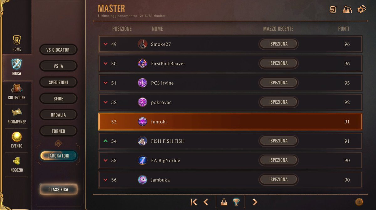 funtoki2's tweet photo. Reached Masters today with Trundle Lissandra, 70 % WR and first time in top 100 ( 53th EU), using @SoulTwTv 's List! @runeterradex https://t.co/GwtrmOTAdY