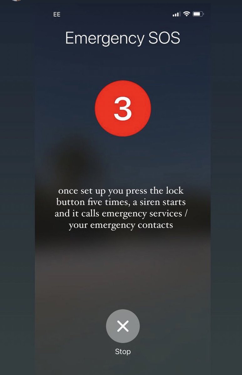 sinadabasia's tweet image. iPhone Emergency SOS set up - add more than one emergency contact. 
Please RT #EmergencySOS