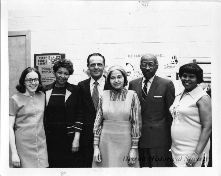 DHSDetroit's tweet photo. While her legacy is sometimes reduced to a single act of protest, Rosa Parks worked as a civil rights activist her whole adult life. During the nearly 50 years that she lived in Detroit, she also worked on behalf of labor and political causes. https://t.co/DsFfOI5vko