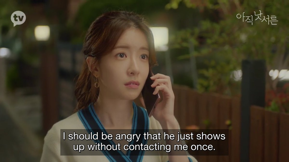 namjhyuns's tweet photo. YO! Girl. It's 2021 and woman's sexual liberation actually happened (which is why you felt comfortable proposing sex to him). No reason to get angry. If he isn't calling, you call him and find out why.
#HowToBeThirty #JungInSun #NotYetThirty #HowToBeThirtyEp5 https://t.co/s9KE9a8GBq