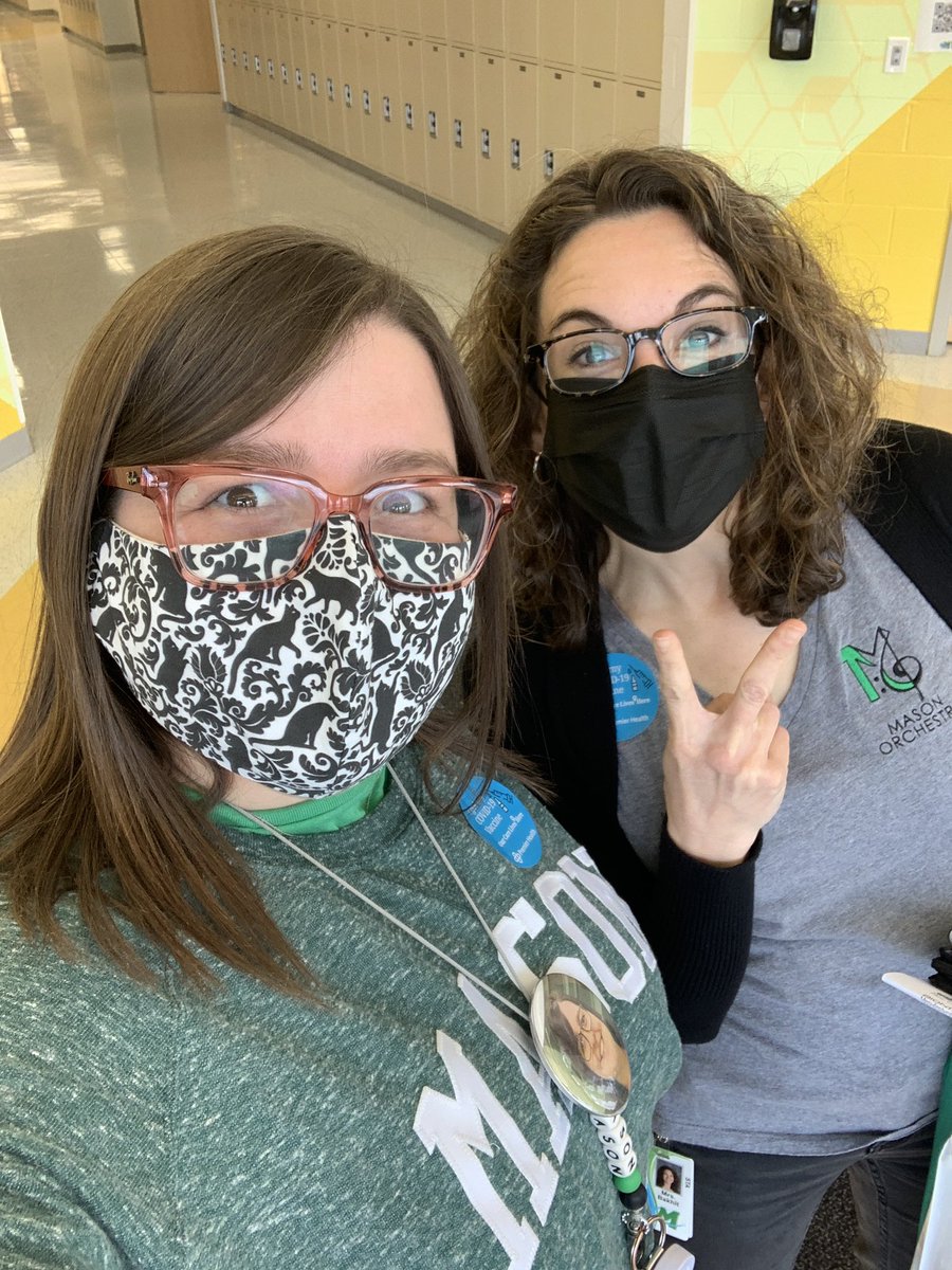 Pfizer COVID-19 Vaccine: 2nd dose complete! Thanks <a href="/MasonSchools/">Mason City Schools</a> <a href="/PremierHealthOH/">Premier Health</a> &amp; <a href="/GovMikeDeWine/">Governor Mike DeWine</a>  #MasonMoment #MIStrong <a href="/MrsBakhitOrch/">Mrs. Bakhit</a>