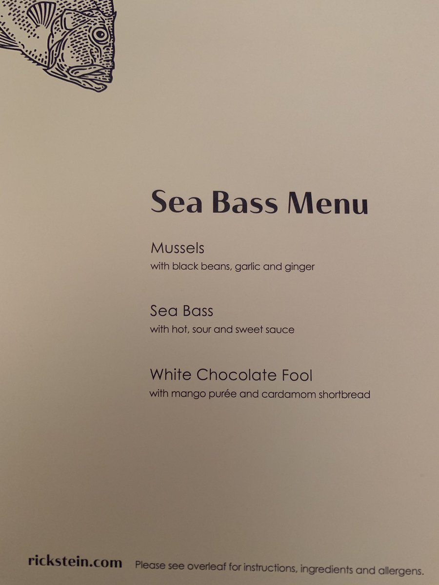 AgzPNE's tweet photo. Our #RickSteinAtHome meal was fab! The #SeaBassMenu this time by @JackStein - Quality again and another lovely wine from @CharlieStein1
Have to mention the great customer service demonstrated by #Liis @Rick_Stein restaurant sorting delivery issue very efficiently. Thank you 😊 https://t.co/3WO8k7AbHk