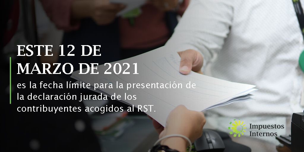 DGii's tweet photo. #DGIIInforma: Este jueves 12 de marzo del 2021 es la fecha límite para las declaraciones juradas de los contribuyentes acogidos al Régimen Simplificado de Tributación (RST).
#DGII #ImpuestosInternosRD #FechaLímite https://t.co/RR0cbxRt31
