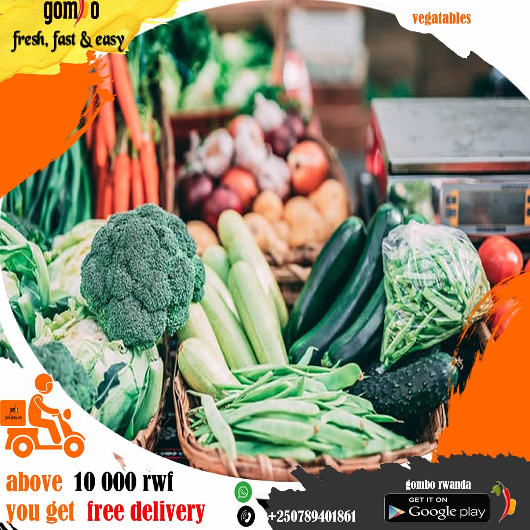 GomboRwanda's tweet photo. A happy mind is a sign of healthy body
  Get it in our #vegetables category and  try this #promotion #letsgombotogether 
#GomboRwanda fresh fast and easy https://t.co/Pl6r9kCkBE