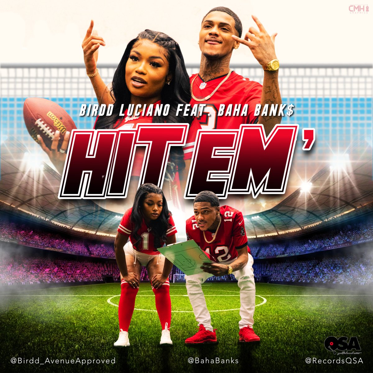 BirddLuciano's tweet photo. I GOT #NewMusic out with @BahaBanks “Hit Em” REMIX check it out now! via. @Spotify ￼￼￼￼￼￼￼￼🎧 💥 #itsahit 🔥 #dontmiss #AvenueApproved @QsaRecords 🔋 🔋 

https://t.co/X5RbtJjaZA https://t.co/M3ZFSFUoYJ