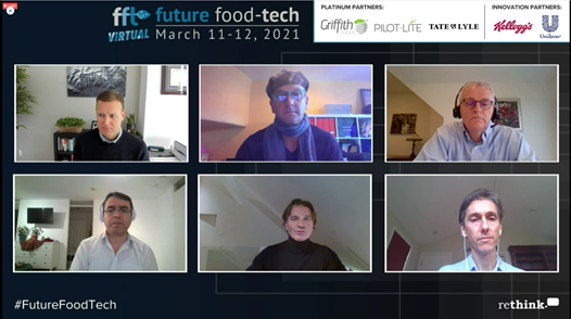 Future Food-Tech (@foodtechinvest) on Twitter photo Dan Phillips <a href="/CultivianSBX/">Cultivian Sandbox</a> leads the panel 'From Bench to Production: Overcoming Scaling Challenges to Bring Novel Proteins to Market'
Tim Geistlinger, <a href="/PerfectDayFoods/">Perfect Day | Animal-free Dairy</a>
<a href="/CurioCT_Inno/">Chris Thoen</a> <a href="/Buhler_Group/">Bühler Group</a>
Reza Ranjbar <a href="/ukCPI/">CPI</a>
<a href="/valerionannini/">Valerio Nannini</a> <a href="/Novozymes/">Novozymes</a>
Dario Kolenko <a href="/merckgroup/">Merck</a> Dan Phillips <a href="/CultivianSBX/">Cultivian Sandbox</a> leads the panel 'From Bench to Production: Overcoming Scaling Challenges to Bring Novel Proteins to Market'
Tim Geistlinger, <a href="/PerfectDayFoods/">Perfect Day | Animal-free Dairy</a>
<a href="/CurioCT_Inno/">Chris Thoen</a> <a href="/Buhler_Group/">Bühler Group</a>
Reza Ranjbar <a href="/ukCPI/">CPI</a>
<a href="/valerionannini/">Valerio Nannini</a> <a href="/Novozymes/">Novozymes</a>
Dario Kolenko <a href="/merckgroup/">Merck</a>