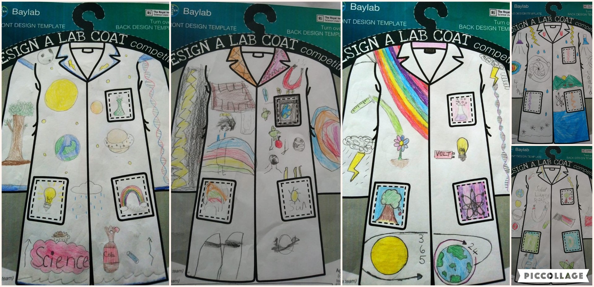 Lab Coat Decorating Ideas