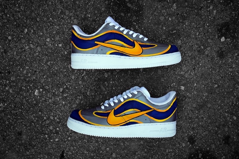 🇧🇷 Completing a Brazilian hat trick of stories for the day, premium customising studio SWithADot has created a one-of-a-kind R9 Mercurial-inspired Nike Air Force 1 Sneaker, and you want them.

See more here: soccerbible.com/design/miscell…