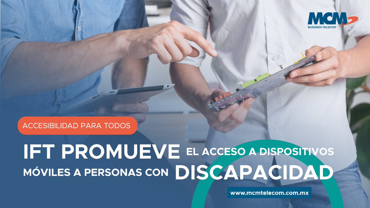 El IFT ha creado un tutorial de accesibilidad para personas con discapacidad visual en el que enseñan a utilizar dispositivos móviles iOs y Android ¡Ayudemos a difundir! bit.ly/3rAdWT1