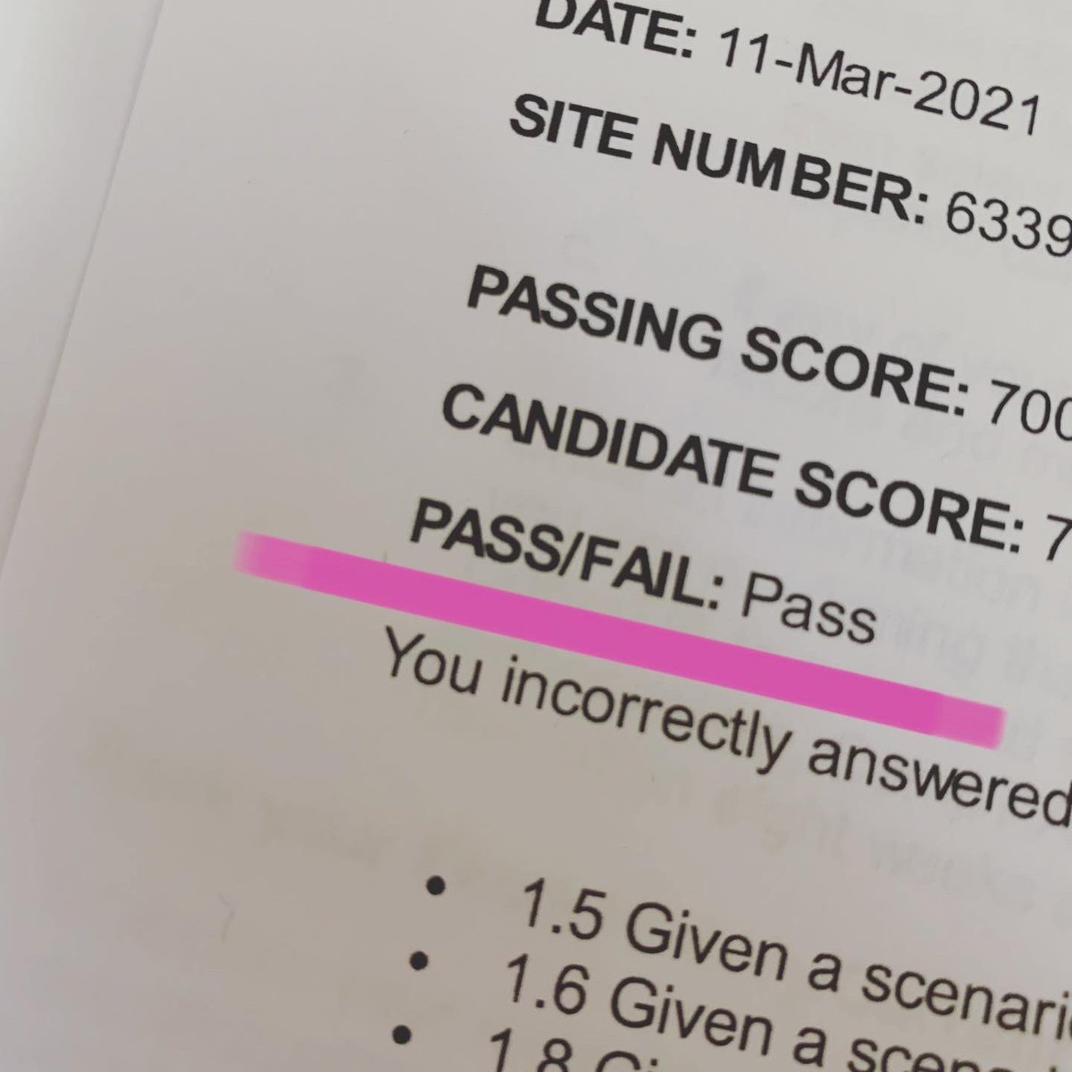 oOoNICKIoOo's tweet image. AYEEEE!! I’m so excited!! I’m officially A+ certified!! 🎉🤓💾 #CompTIA #APlusCertified #TimeToGetAJob #ImAlreadyBackInMyPajamas