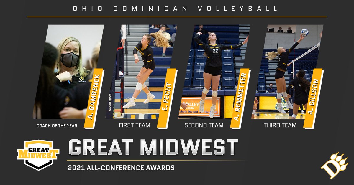 #ODUVB | Three <a href="/OhioDominicanVB/">Ohio Dominican Volleyball</a> student-athletes join Coach Bambenek with <a href="/GreatMidwestAC/">Great Midwest</a> honors! #ClawsOut

📰: ohiodominicanpanthers.com/sports/wvball/…