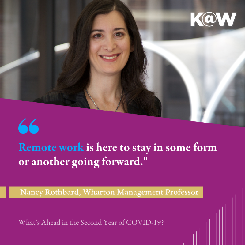 whartonknows's tweet photo. When #COVID19 began its insidious march across the globe more than a year ago, it disrupted every industry. We asked Wharton's @NRothbard, Jeremy Siegel, @HummySong, @mikeuse, @barbarakahn and @g_allon to tell us what they see in store for the rest of 2021.