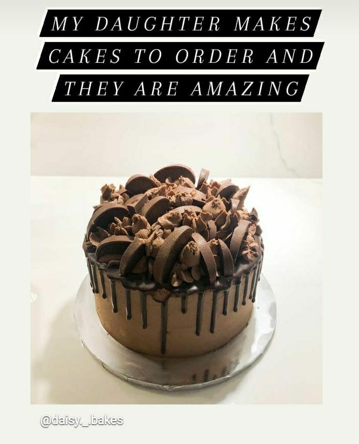 My teenage daughter is knocking out cake orders for fun over lockdown.

This one is a Terry's Chocolate Orange cake. 🍫🍊🎂👌