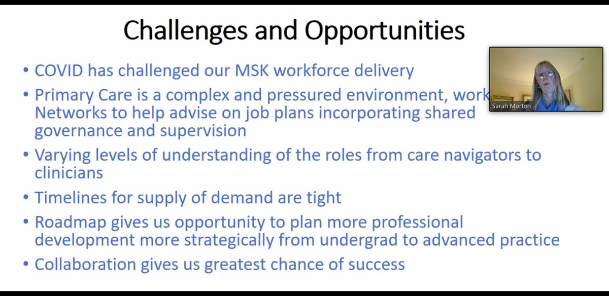 FJBlackman's tweet image. Thanks @thecsp &amp;amp; @NHS_HealthEdEng for an interesting #fcp webinar this evening. Think I am starting to understand sentinel trainers vs supervisors &amp;amp; Primary Care Training Hubs vs Regional AP Faculties! #collaborationforsuccess @sarahmortonnhs @GillRphysio @AbiHend @AmandaHensman