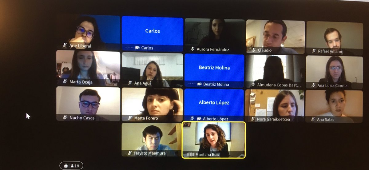 mcpc_unav's tweet photo. Muchas gracias @RuizMaritcha, #dircom del @PSOE, por su interesante y amena sesión sobre la comunicación del partido. https://t.co/cMGZL7y8rK