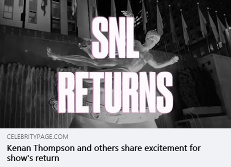 ThermalProximi1's tweet photo. How was SNL able to perform before a live audience &amp; return to the airwaves far before any other show? The simple answer is they constructed a safety &amp; wellness program &amp; strictly adhered to CDC guidelines! Read Celebrity Page TV overview https://t.co/7QLAaaNndX https://t.co/Oqk6ZKbmiI