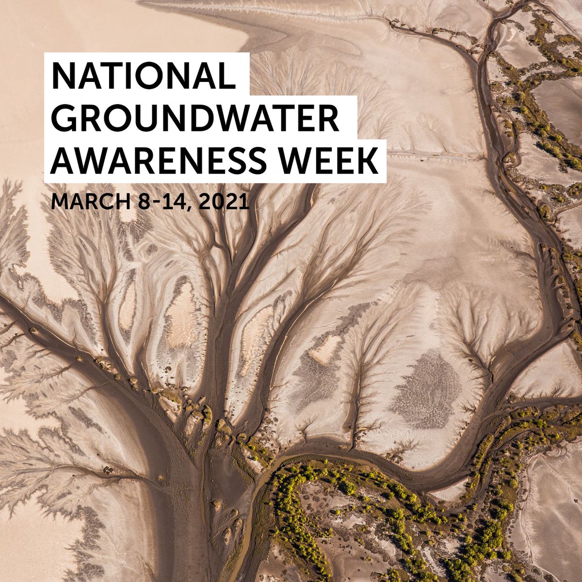 GWAW 2021 is being dedicated to the advocacy of groundwater safety &amp; protection. Water is a valuable &amp; precious resource &amp; needs advocates who understand the importance groundwater plays in lives &amp; communities. Speak up for groundwater! 
Read more 👉 ow.ly/2hKK50DWCV9
#GWAW