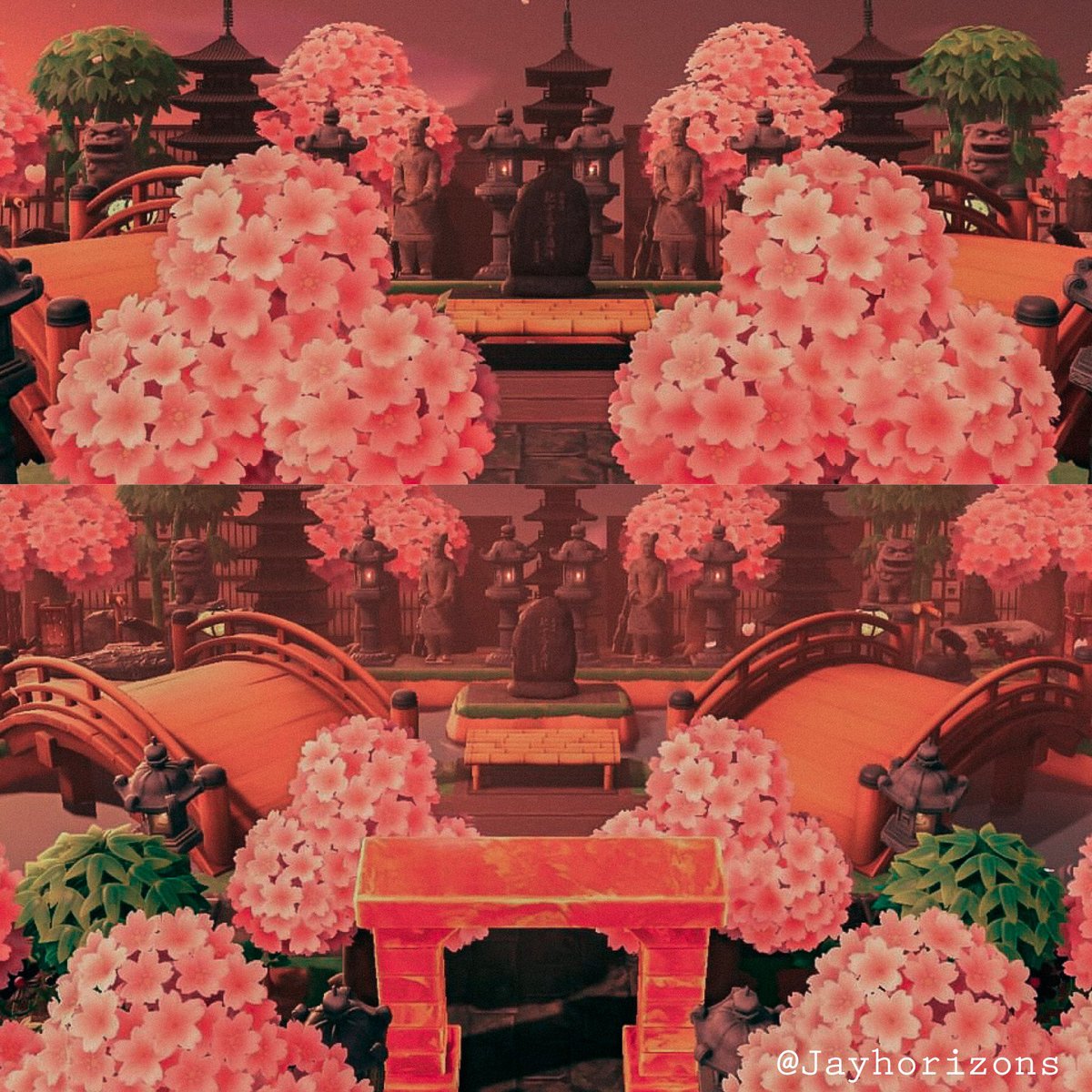 Jayhorizonz's tweet photo. Kakunodate ⛩ x Cherry Blossom 🌸 #ACNH #AnimalCrossingNewHorizons #acnhinspo #ACNHDesigns #acnhdesign #どうぶつの森 #あつ森 https://t.co/QcAlo2PEfX