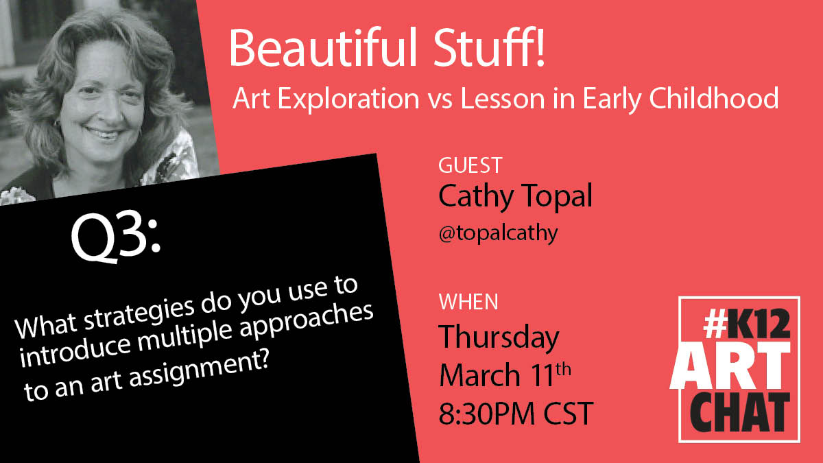 creativitydept's tweet image. Q3: What strategies do you use to introduce multiple approaches to an art assignment? #K12ArtChat @SchoolArts #NAEA21 @AdobeForEdu