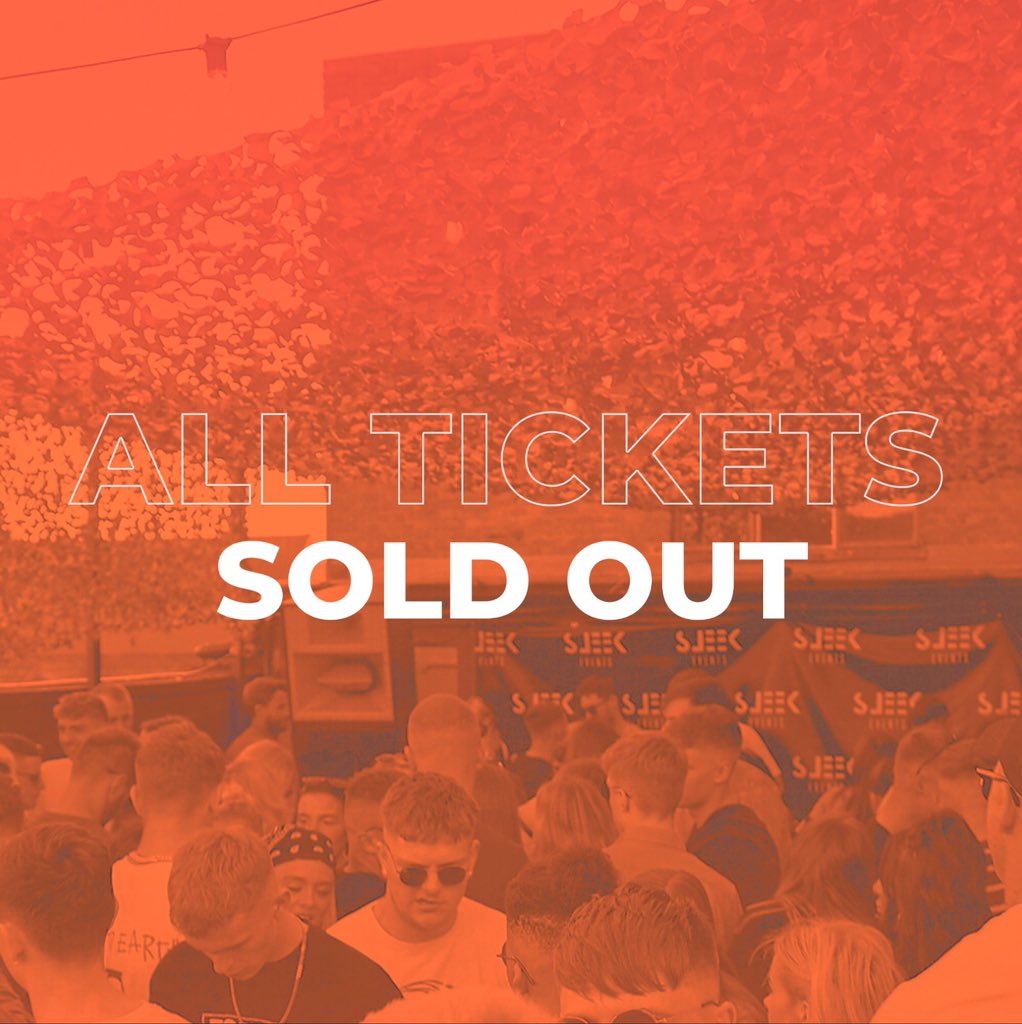 And that’s it guys sold out in 20 minutes, hope you’re ready for this party! 

We can’t wait to see you on the terrace 🙌🏼 #sleekisback