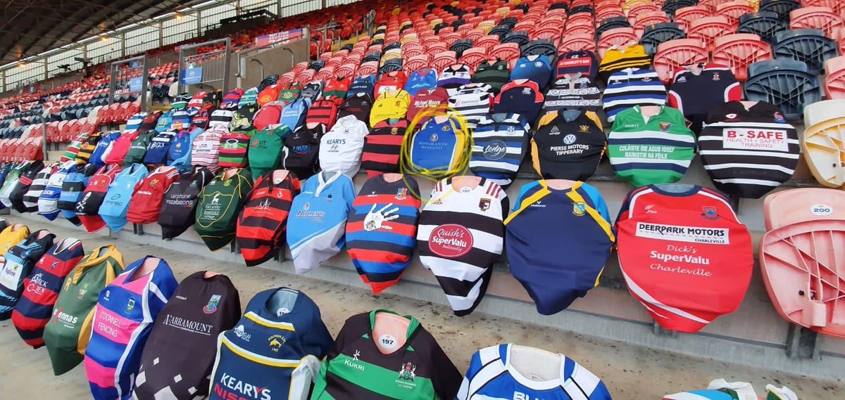 Did you spot our club jersey at the last home game for Munster?
We are very proud to have been asked to put a Carrigaline Jersey on display at Thomond Park