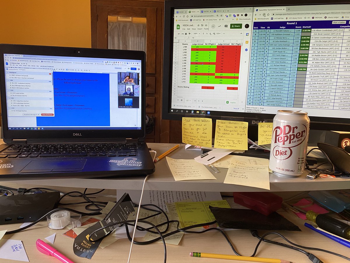 NSDA Districts is happening RIGHT NOW!  Send positive vibes to our team as they compete for a spot to Nationals!