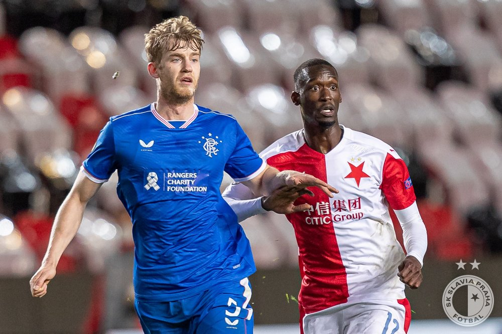 Slavia Prague 1-1 Rangers: Filip Helander gives Steven Gerrard's