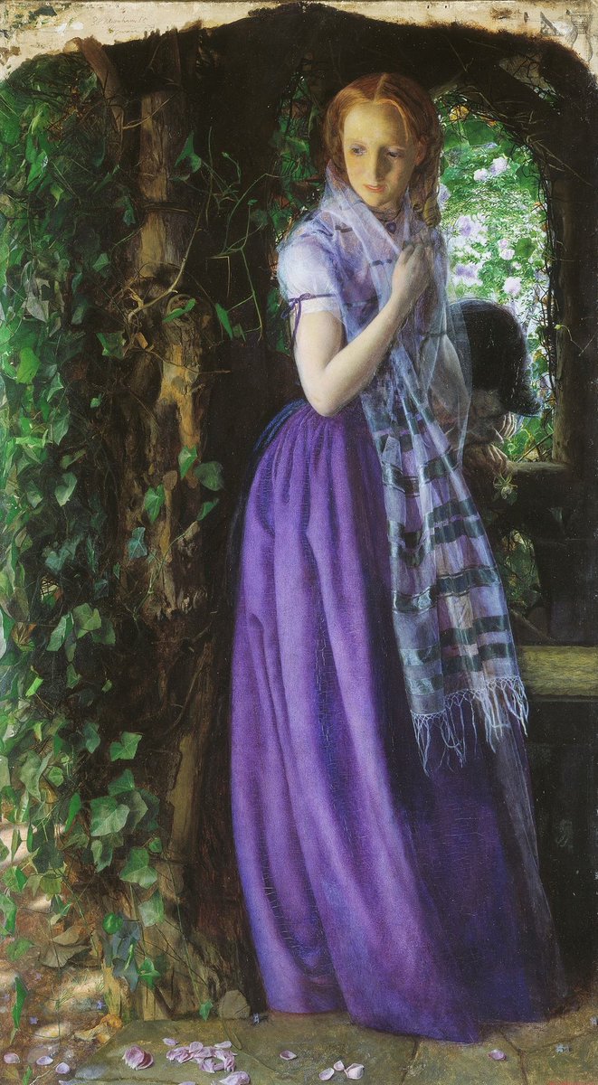 April Love 1855 #ArthurHughes