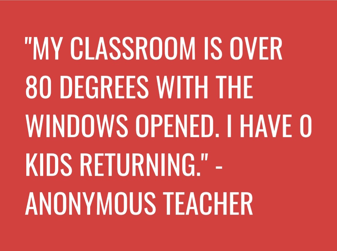CaucusofWE's tweet photo. As a new group of #phled school staff return to their classrooms for reopening, the stories of dirty and unprepared buildings continue to come in. These situations are not safe, &amp; they're not good the learning of the few students in-person nor the majority who are still virtual. https://t.co/iHKddfsAuc