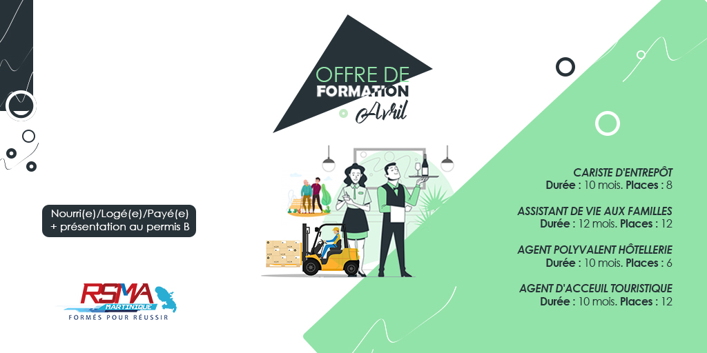 Information au 0596 425 626 ou sur <a href="/RSMA972/">RSMA Martinique</a>  #fiersdenosvolontaires #SMA #RSMA #insertion #formation #60sma