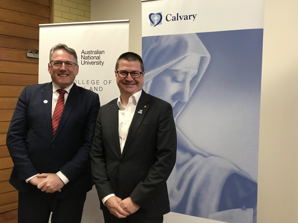 Calvary Health Care and the Australian National University @scienceANU have formalised an innovative partnership with a national Memorandum of Understanding to inform new models of care, clinical leadership, data analytics and value-based health care. bit.ly/3rx8ct6