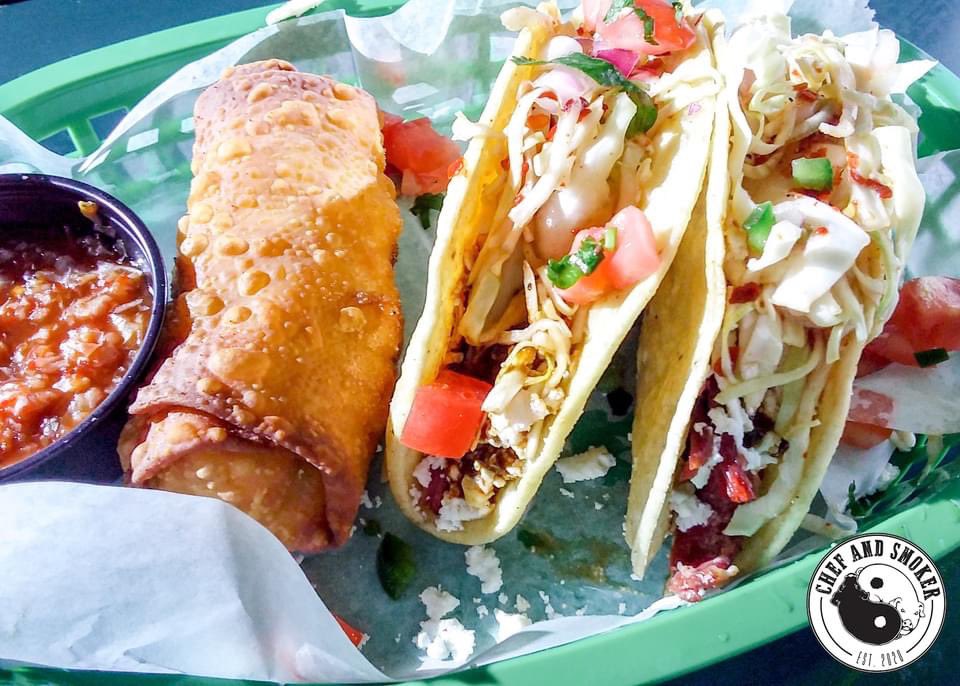 Need socially distanced dinner plans for tonight? Come on in for some delicious food brought to you by Chef and Smoker

We've got corned beef tacos, burgers with burnt ends, and much more!

Make your reservations at lucialawrence.com
