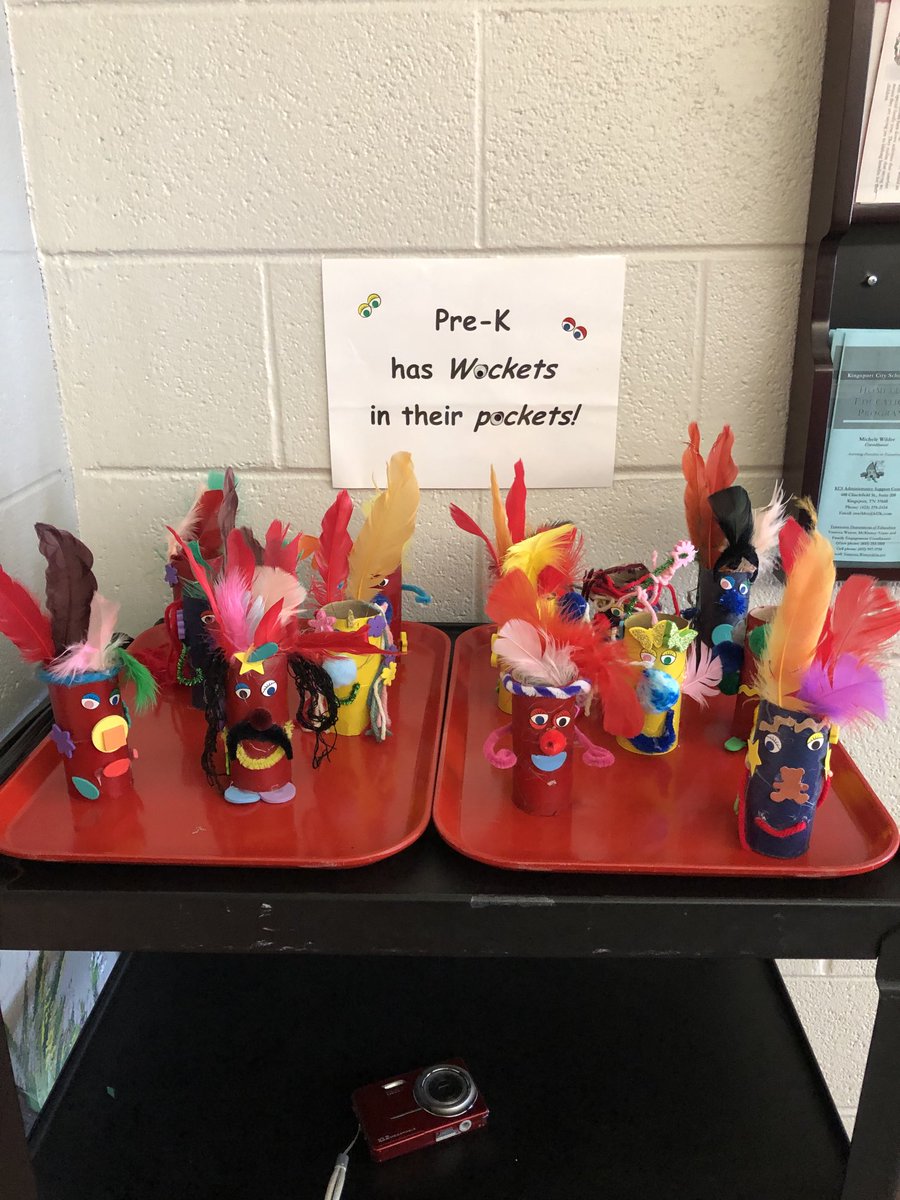 KCS_EarlyChild's tweet photo. Mrs. Wade’s pre-k class at Johnson creates Wockets for their pockets! https://t.co/YkdY37nukC