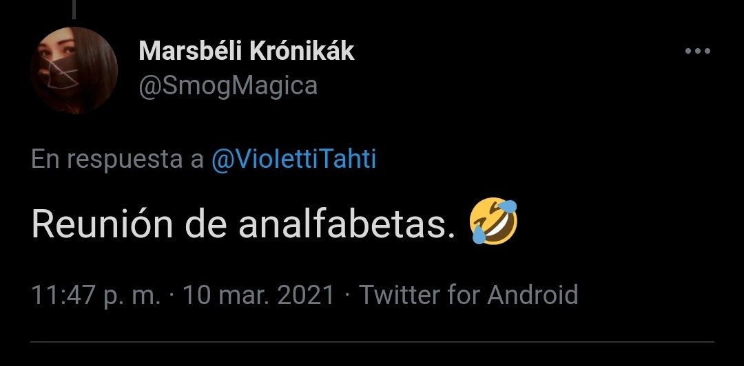 FurioMalatesta's tweet photo. Y se ofenden cuando les dicen feminazis pero se comportan como tal..
Solo demuestran que su "sororidad" es falsa. Son misóginas de closet. Nunca me cansaré de señalar que han estado suspendidas en numerosas ocasiones por Incitación al odio y acoso selectivo (aunque se enojen 😂) https://t.co/p2IpZC9dco