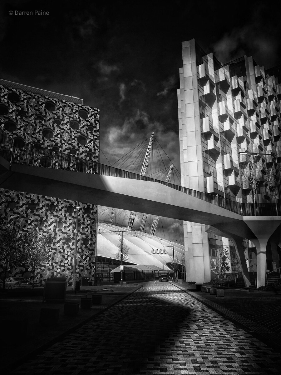 #architecture #photography #blackandwhitephotography #structure #shadow #buildings #bridge #o2 #London #city #architecturaldesign #camera