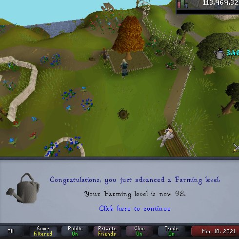 TheK9Father's tweet photo. We gaming. Ty to my boy @BobbieGrayson for the raid lad, appreciate it πππ
More come to of smithing and Zulrah, oh and the old farming grind. I wish I put this much time into my own garden tbh.
#Thelove #MuttPack #Twitchstreamer #twitch #twitchtv https://t.co/ysAZiLsHBk