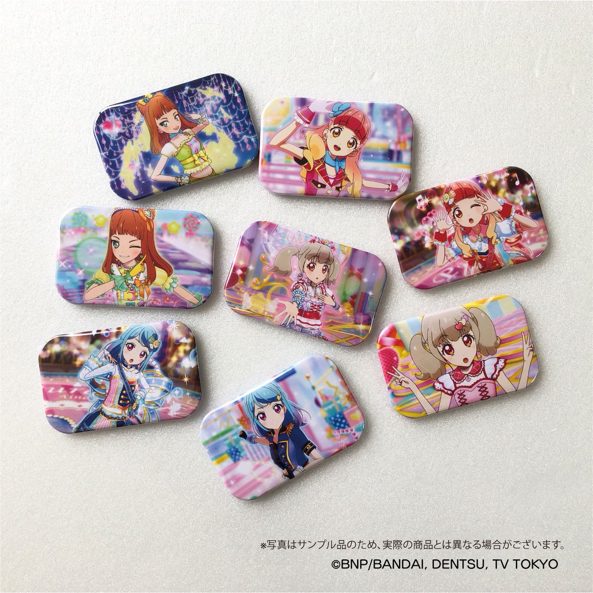 ヴィレヴァンコラボ　アイカツ　缶バッジ　受注生産　4種コンプリート 新品・未開封】 ヴィレヴァン アイカツ 缶バッジ 5個 - メルカリ