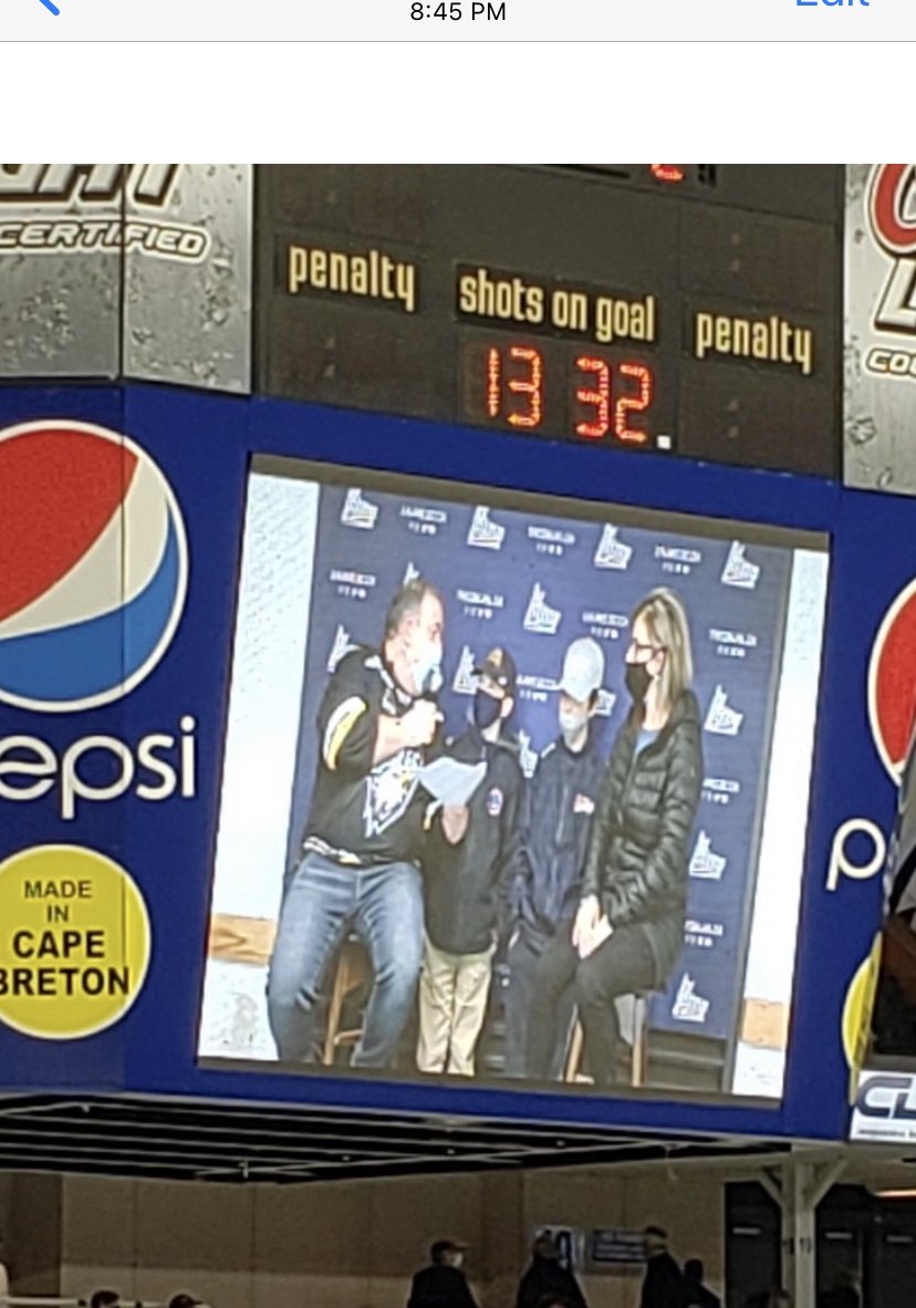 Cape Breton County Islanders U13A (@capeu13a) on Twitter photo County Islanders being interviewed at our <a href="/QMJHL/">QMJHL</a> game for the #GoodDeedsCup .Educating our community about inclusion, Joey Moss <a href="/EdmontonOilers/">Edmonton Oilers</a> and Down syndrome <a href="/ChevroletCanada/">Chevrolet Canada</a> . Thank you for this opportunity <a href="/CBEHockey/">Cape Breton Eagles</a> #seetheability #hockeyheros #CommunityEngagement County Islanders being interviewed at our <a href="/QMJHL/">QMJHL</a> game for the #GoodDeedsCup .Educating our community about inclusion, Joey Moss <a href="/EdmontonOilers/">Edmonton Oilers</a> and Down syndrome <a href="/ChevroletCanada/">Chevrolet Canada</a> . Thank you for this opportunity <a href="/CBEHockey/">Cape Breton Eagles</a> #seetheability #hockeyheros #CommunityEngagement