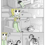 せっかくの感動シーンが!映画を観て涙を流しているところへ猫が近寄って来て･･･!