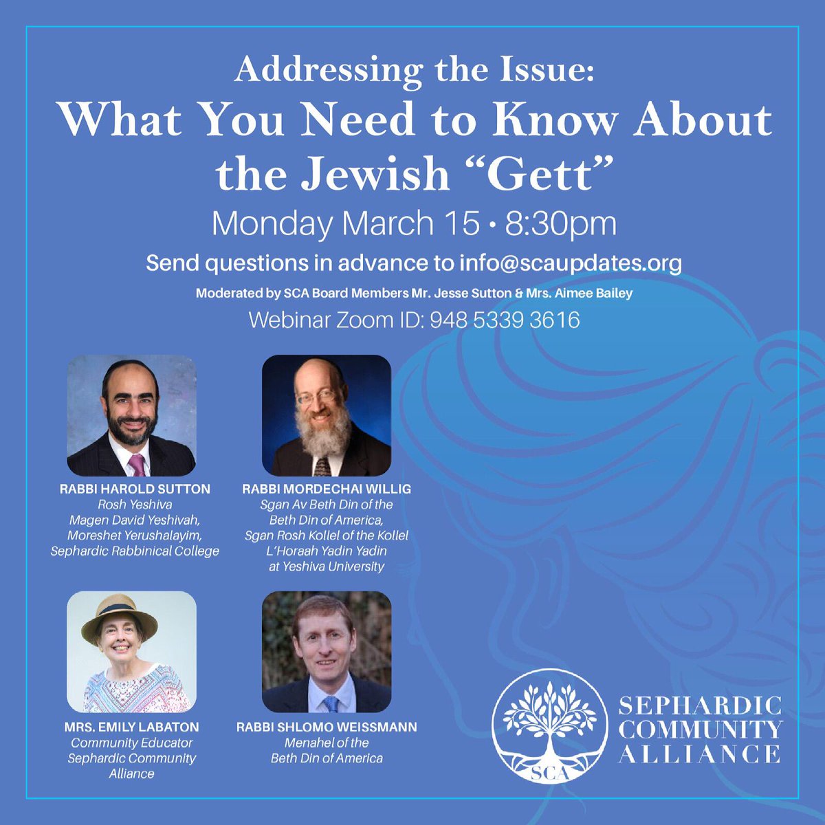 Looking forward to participating in this important event Monday night.