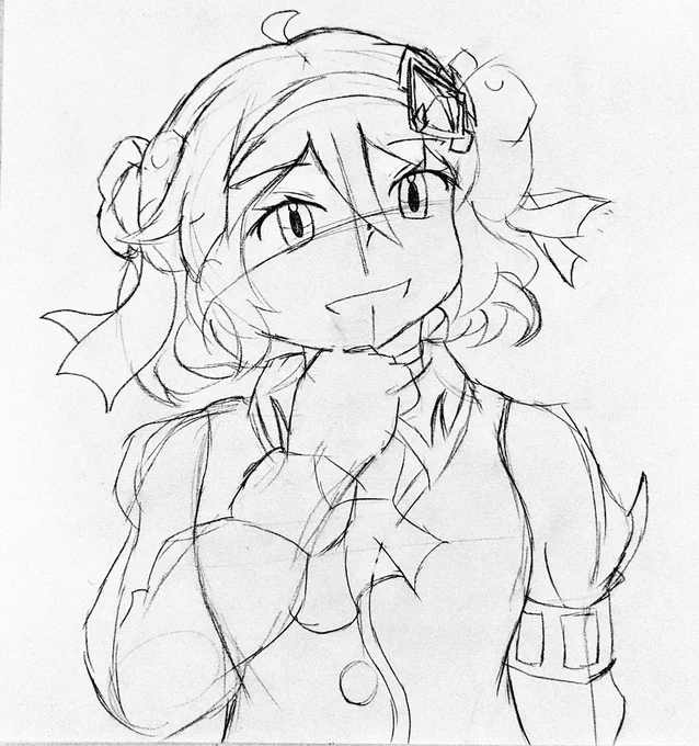 ウラニさんの誕生日絵が出来るまで。

これが、こうなって、こうして、こう! 