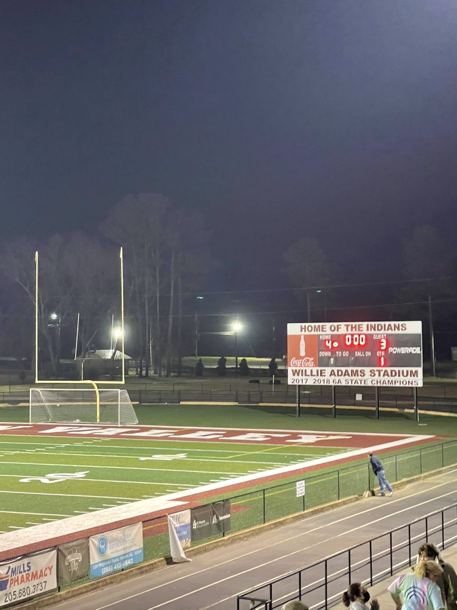 Big win for @SoccerPinson tonight vs #8 Pelham!! Congrats to Coach Manzella &amp; the players — they played hard tonight! Excited to see where they move in the polls after that game. #pvhs #fearthespear #jefcoed