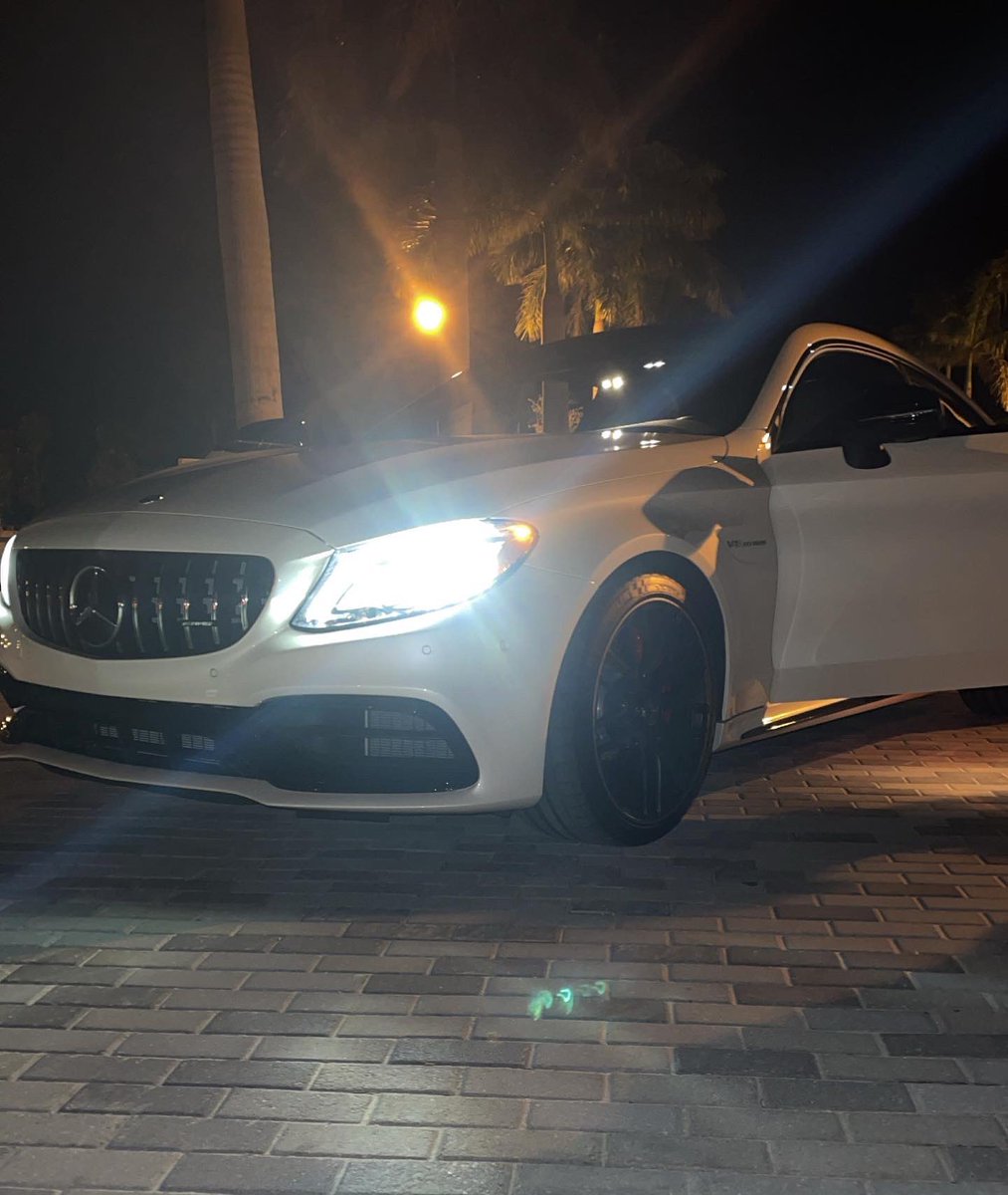 SilkySzn's tweet image. 23 years old, it took some time, but my first car is my brand new 2020 Mercedes-Benz C63 S AMG Coupe, all glory to God🙏🏽