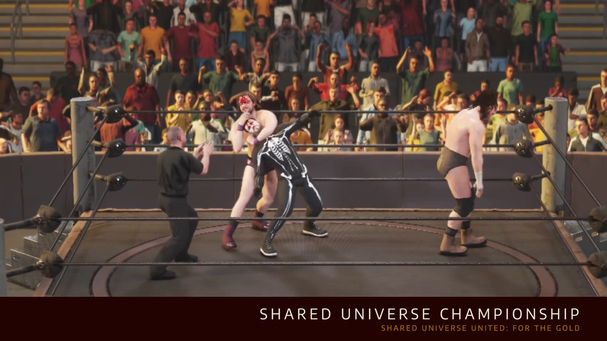 UniverseShared's tweet photo. Vamos deixar as imagens falarem por si só.

#wrestling #shareduniverse #forhistory #wwe2k #wwe #aew #njpw #wwe2k19 #wwe2k20 #taw #kopw #apex #wrestlingbrasil #aewbrasil #wwebrasil https://t.co/TxJem39ava
