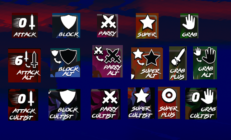 TableFighter's tweet photo. One of Table Fighter's most important concepts is card types. There are 5 primary card types, but due to concepts like alternate characters, and gimmicks like Lorach's ritual and Kenplus' upgrade system, you could say there are 17 different card types! https://t.co/mNvFthW5YN