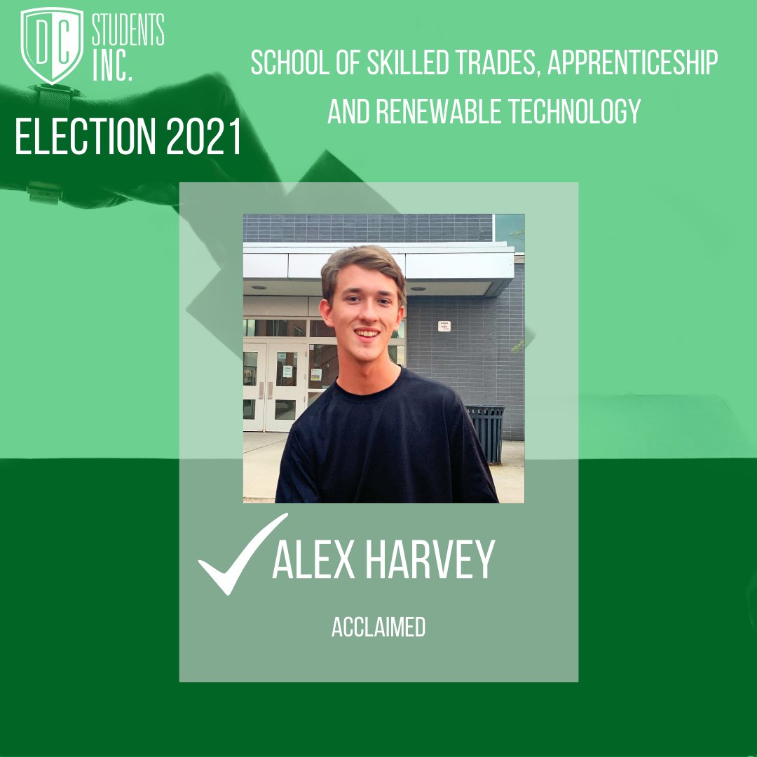 DCStudentsInc's tweet photo. Your DCSI Election results (tweet 2 of 2) #DurhamCollege #DCSIELECTION2021 https://t.co/V5BtnYW6CU