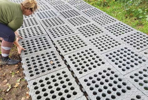 petecosupply's tweet photo. The Hahn Mud Control Grids are easy to install yet heavy-duty and strong enough to drive on! Spring, rain and mud are around the corner.  Order today to prevent a muddy mess!⁠
⁠

⁠https://t.co/QPqg07ELfX
⁠
#farmsupply #mudcontrol #muddy #petecosupply https://t.co/7PX086jtM8
